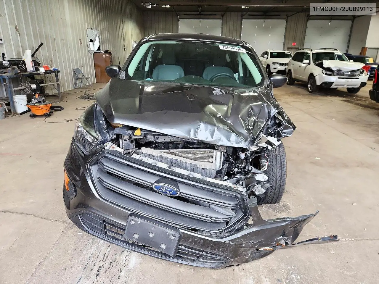 2018 FORD ESCAPE VIN 1FMCU0F72JUB99113 — фото 5