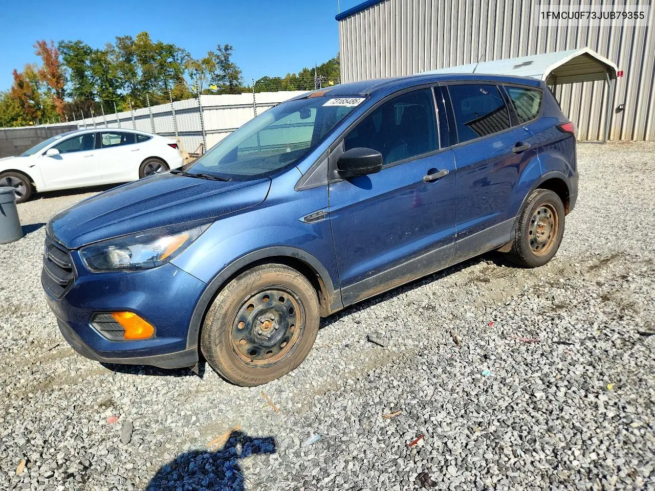 FORD ESCAPE 2018, VIN 1FMCU0F73JUB79355