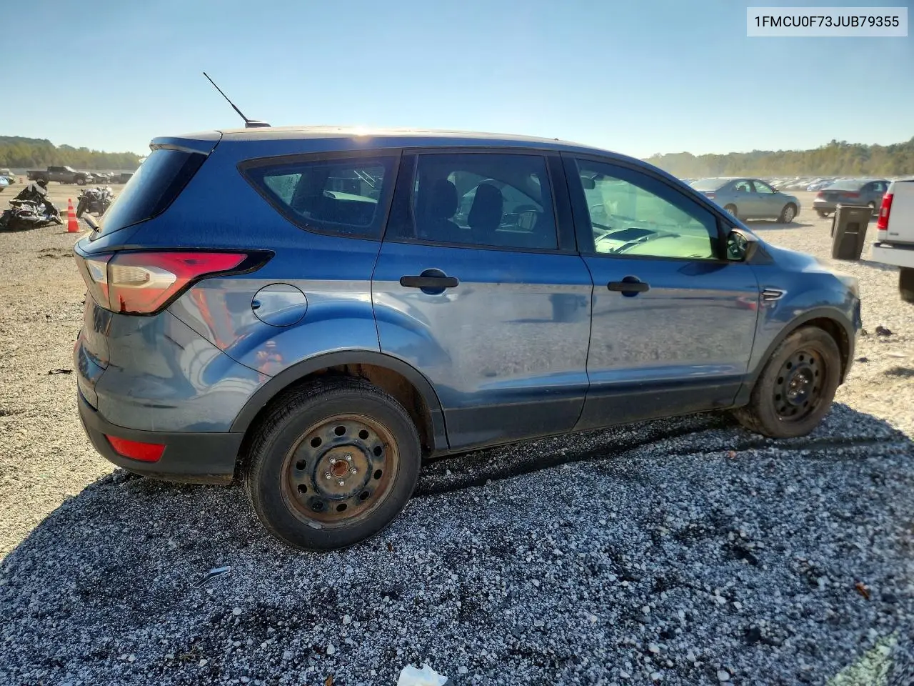 2018 FORD ESCAPE VIN 1FMCU0F73JUB79355 — фото 3