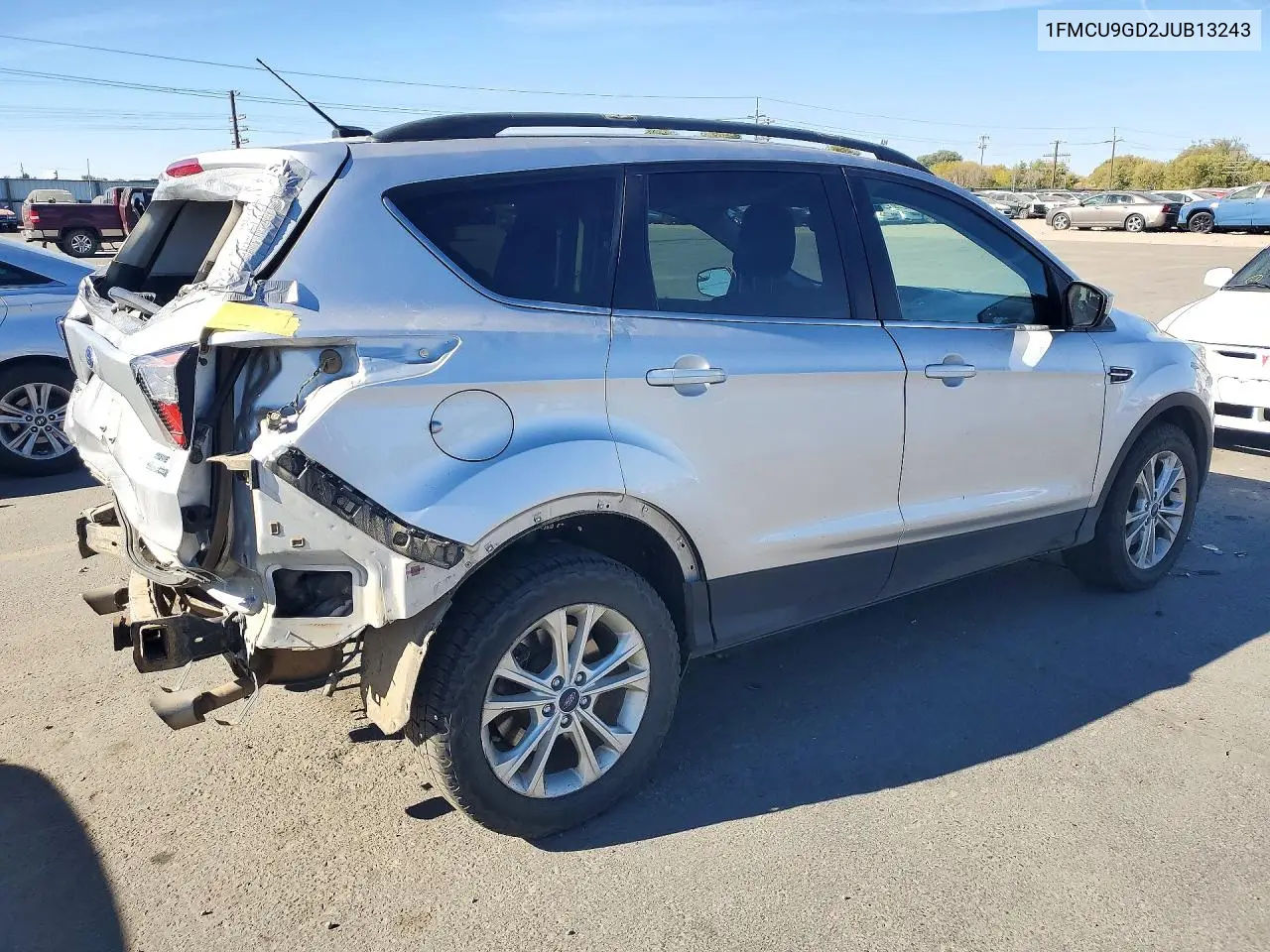 2018 FORD ESCAPE VIN 1FMCU9GD2JUB13243 — фото 3