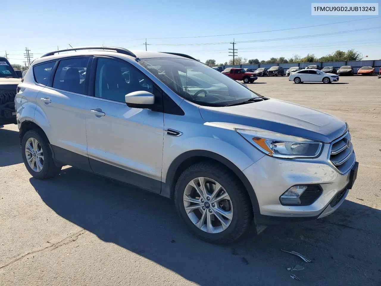 2018 FORD ESCAPE VIN 1FMCU9GD2JUB13243 — фото 4