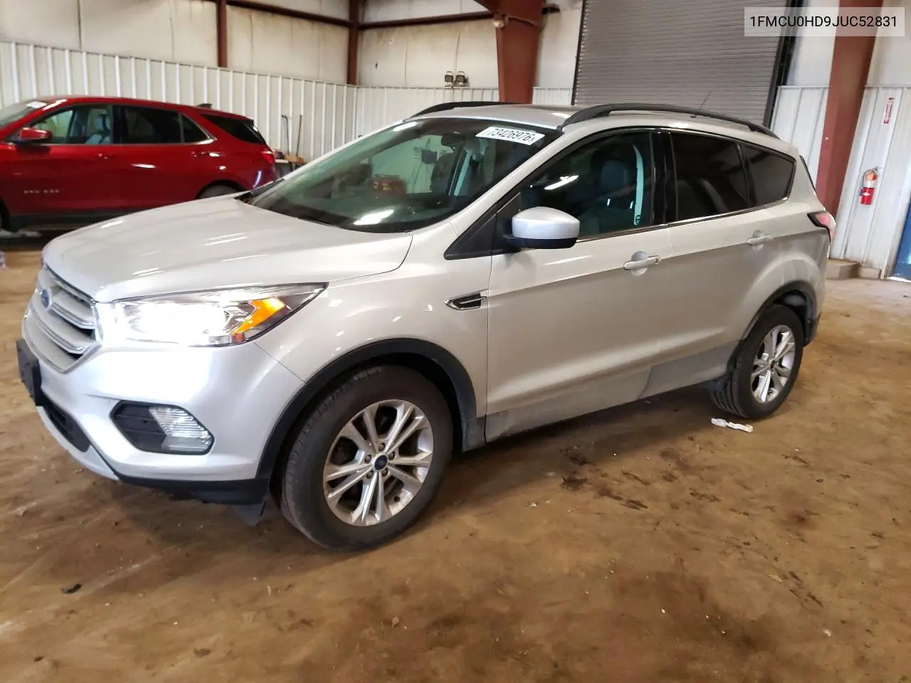 FORD ESCAPE 2018, VIN 1FMCU0HD9JUC52831