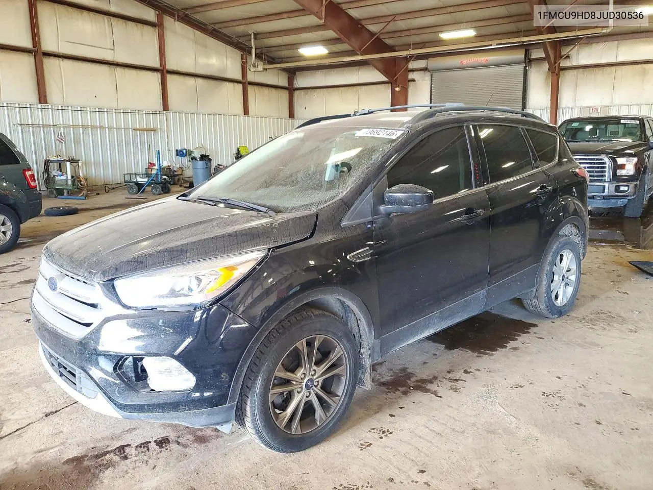 FORD ESCAPE 2018, VIN 1FMCU9HD8JUD30536