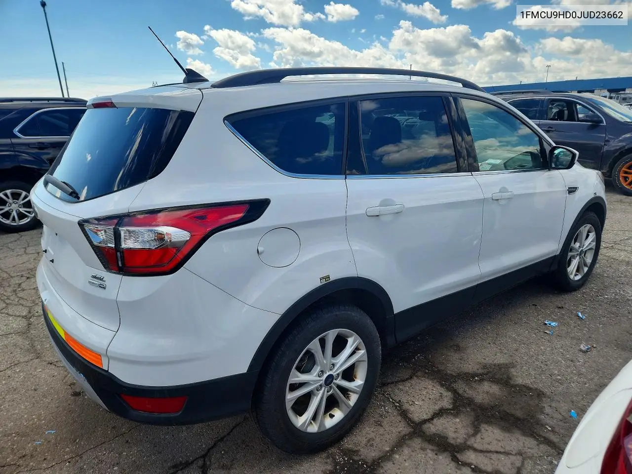2018 FORD ESCAPE VIN 1FMCU9HD0JUD23662 — фото 3