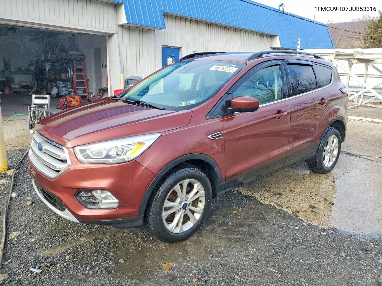 FORD ESCAPE 2018, VIN 1FMCU9HD7JUB53316