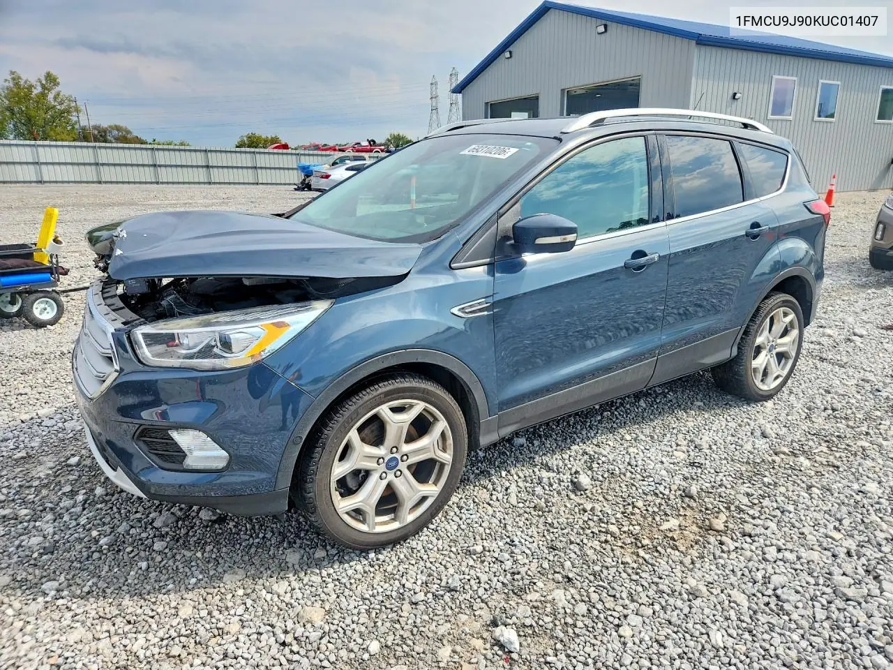 FORD ESCAPE 2019, VIN 1FMCU9J90KUC01407