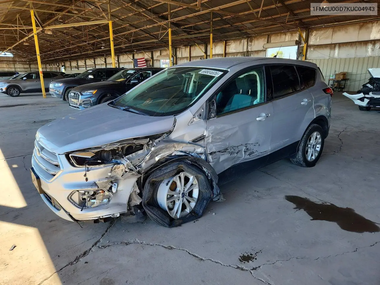 FORD ESCAPE 2019, VIN 1FMCU0GD7KUC04943