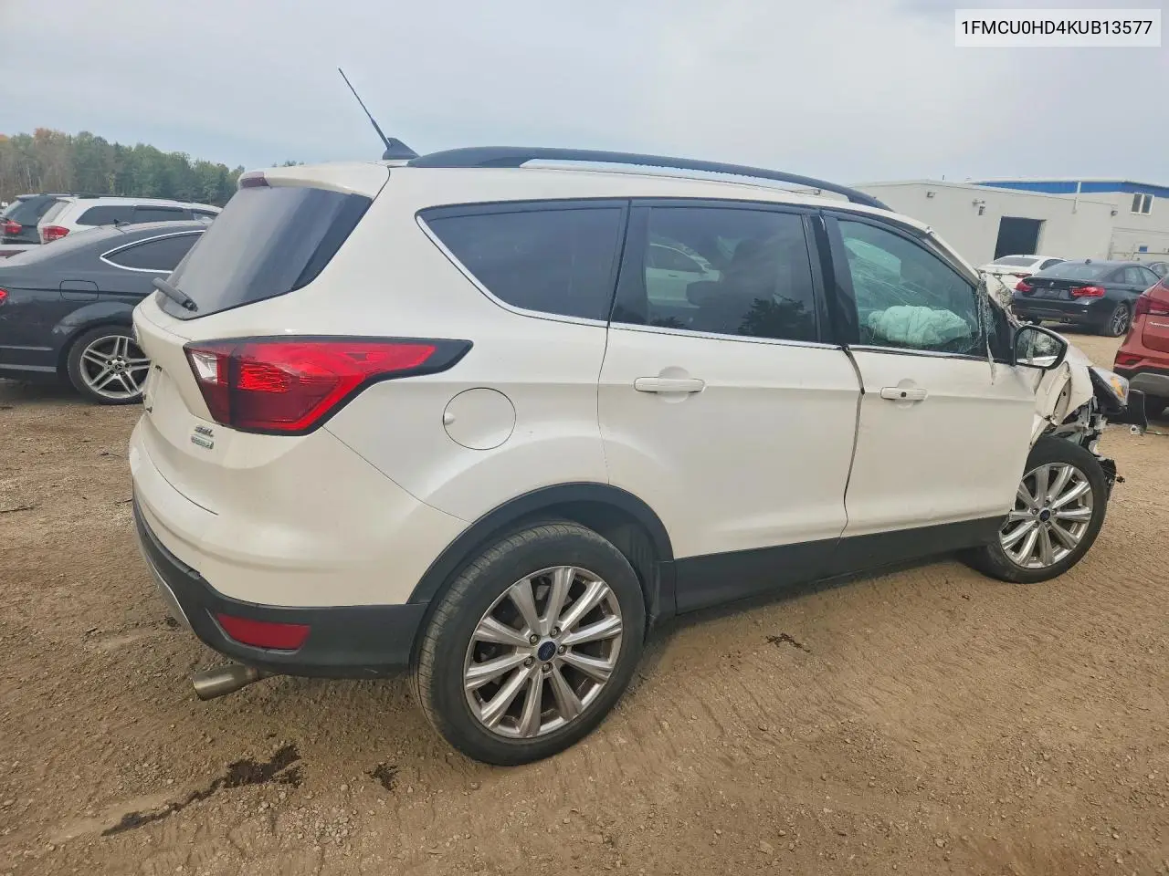 2019 FORD ESCAPE VIN 1FMCU0HD4KUB13577 — фото 3