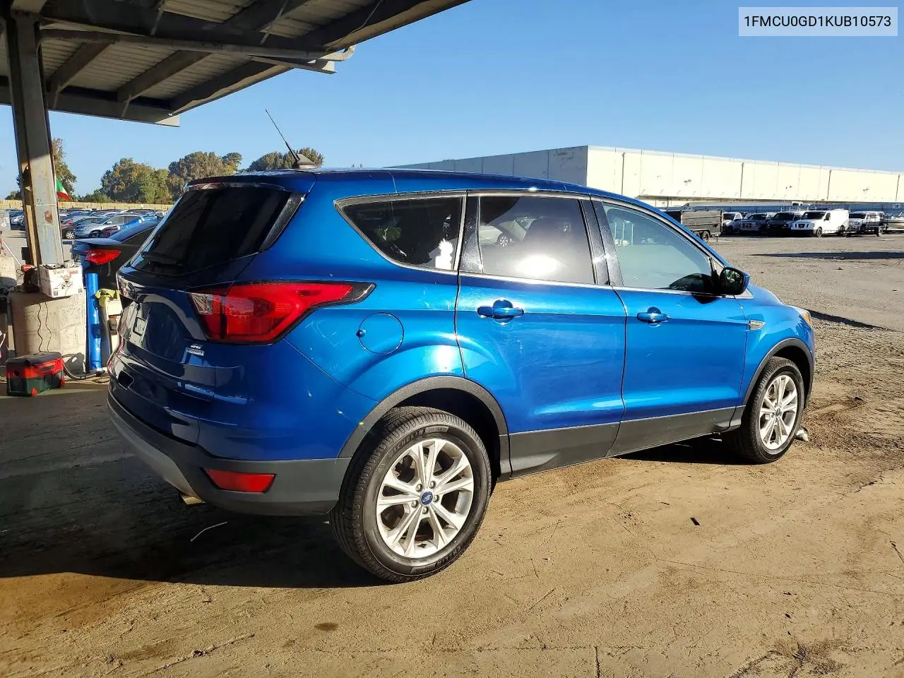 2019 FORD ESCAPE VIN 1FMCU0GD1KUB10573 — фото 3