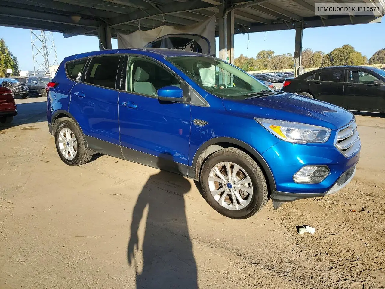 2019 FORD ESCAPE VIN 1FMCU0GD1KUB10573 — фото 4