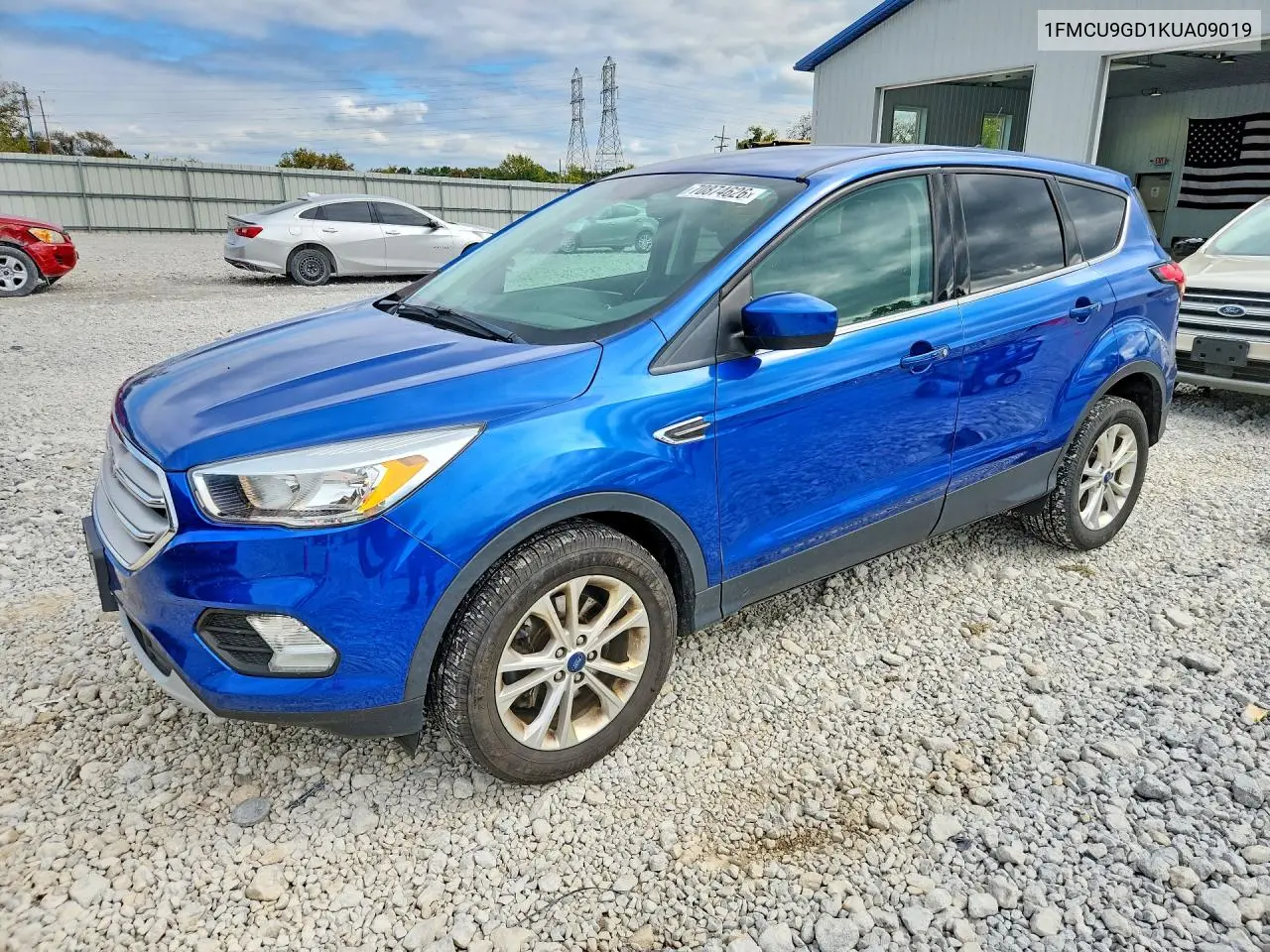 FORD ESCAPE 2019, VIN 1FMCU9GD1KUA09019