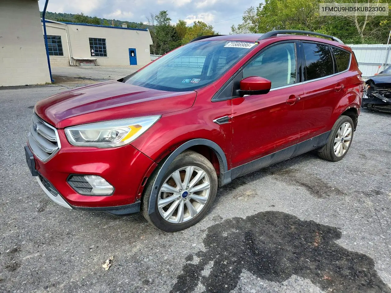 FORD ESCAPE 2019, VIN 1FMCU9HD5KUB23300