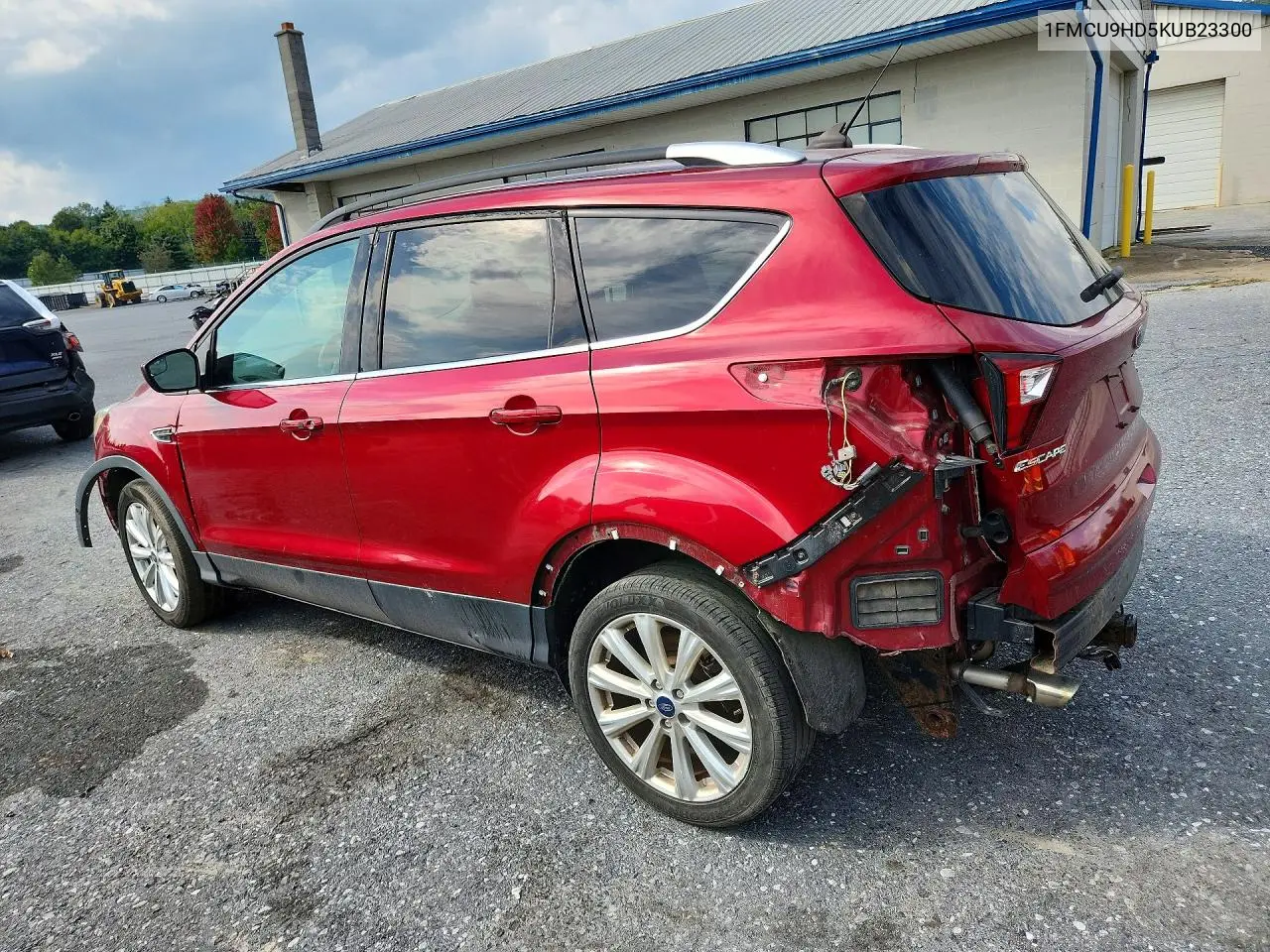 2019 FORD ESCAPE VIN 1FMCU9HD5KUB23300 — фото 2