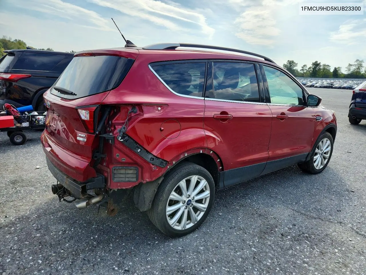 2019 FORD ESCAPE VIN 1FMCU9HD5KUB23300 — фото 3