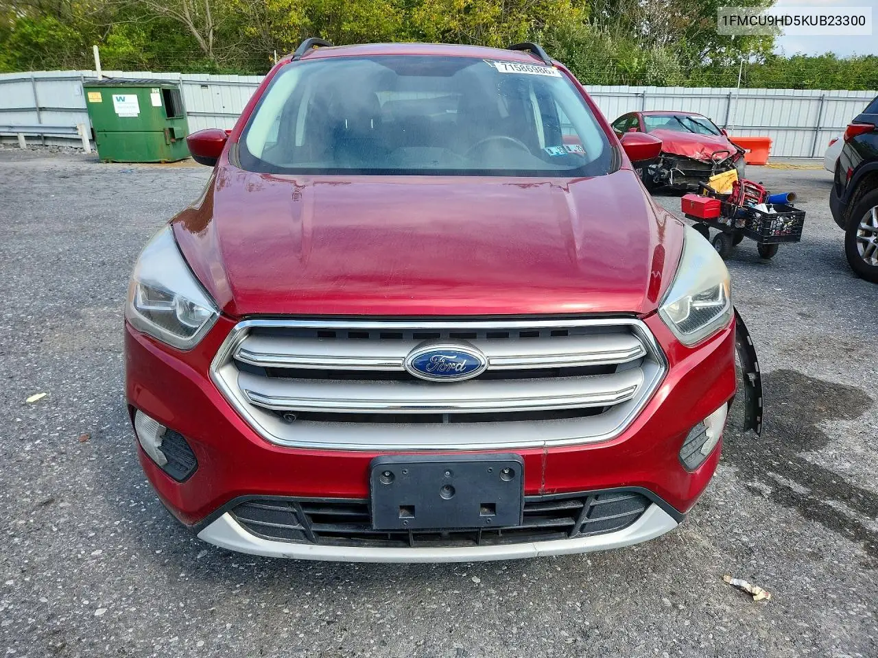 2019 FORD ESCAPE VIN 1FMCU9HD5KUB23300 — фото 5