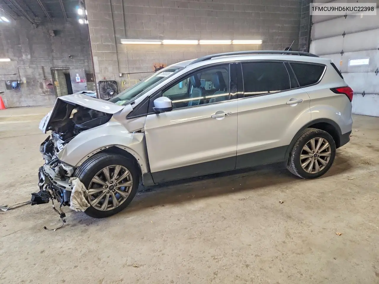 FORD ESCAPE 2019, VIN 1FMCU9HD6KUC22398