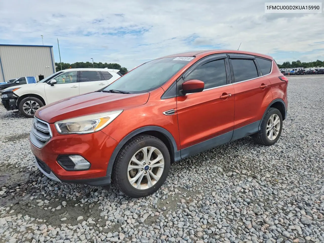 FORD ESCAPE 2019, VIN 1FMCU0GD2KUA15990