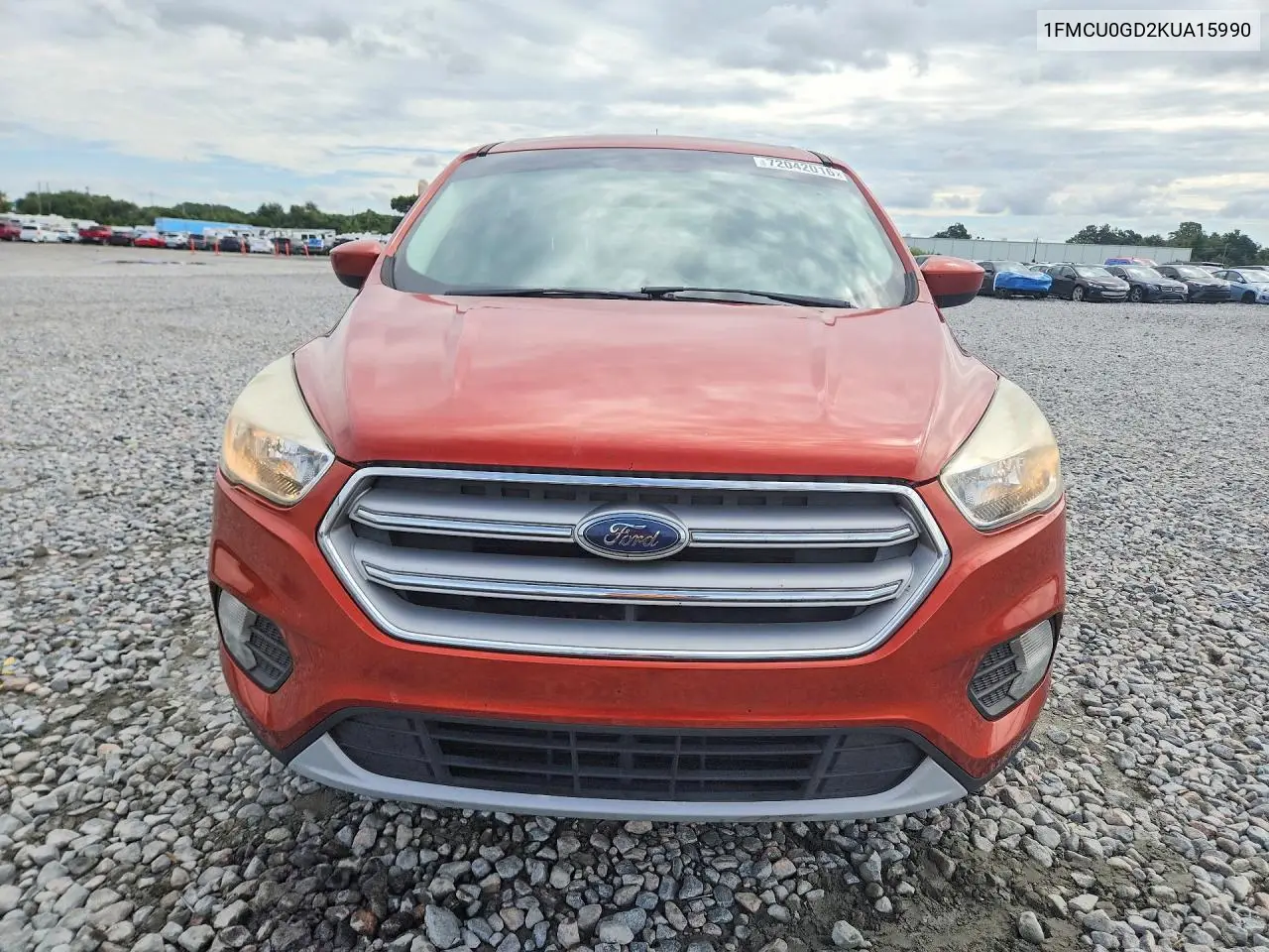 2019 FORD ESCAPE VIN 1FMCU0GD2KUA15990 — фото 5