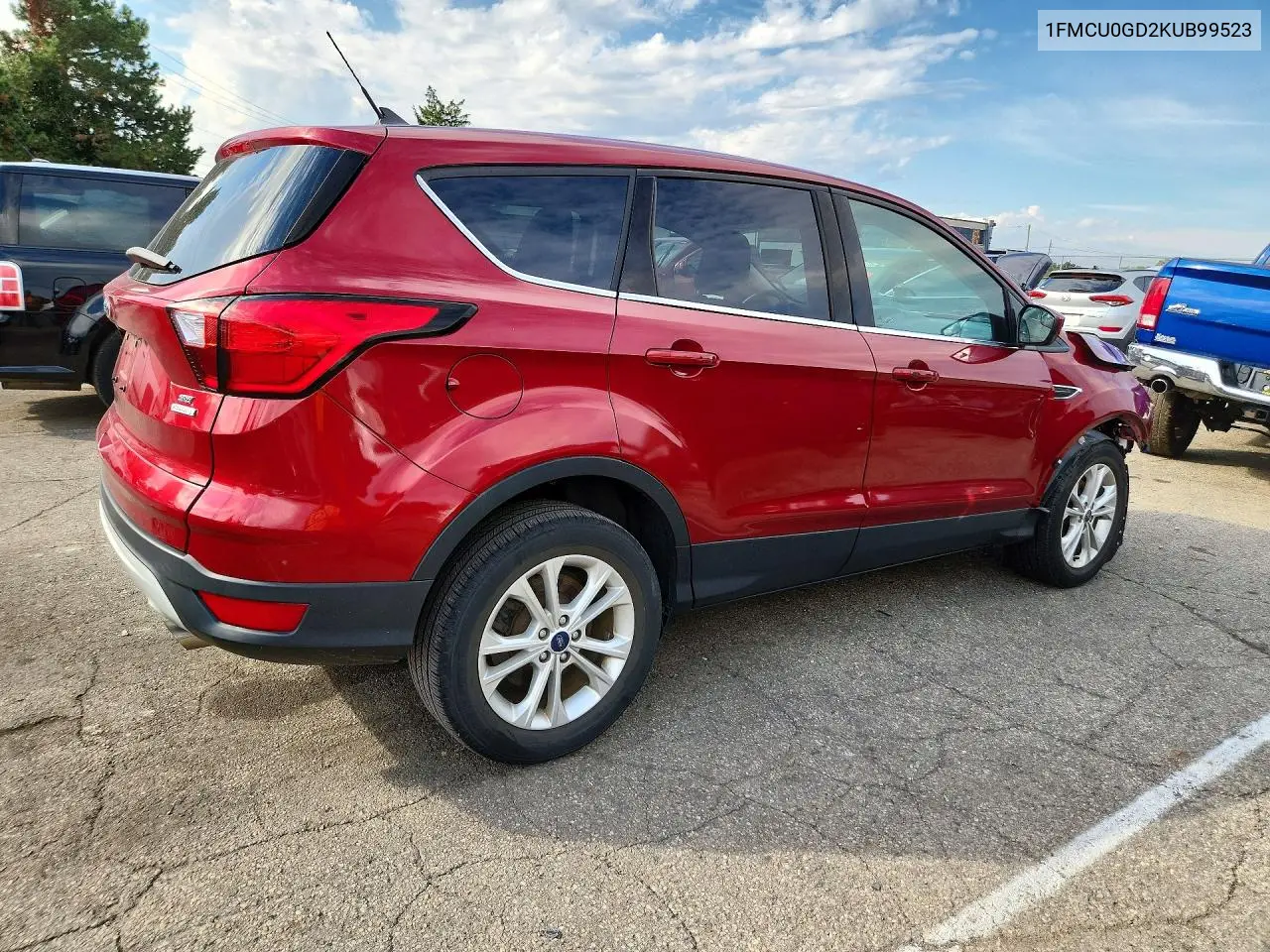 2019 FORD ESCAPE VIN 1FMCU0GD2KUB99523 — фото 3