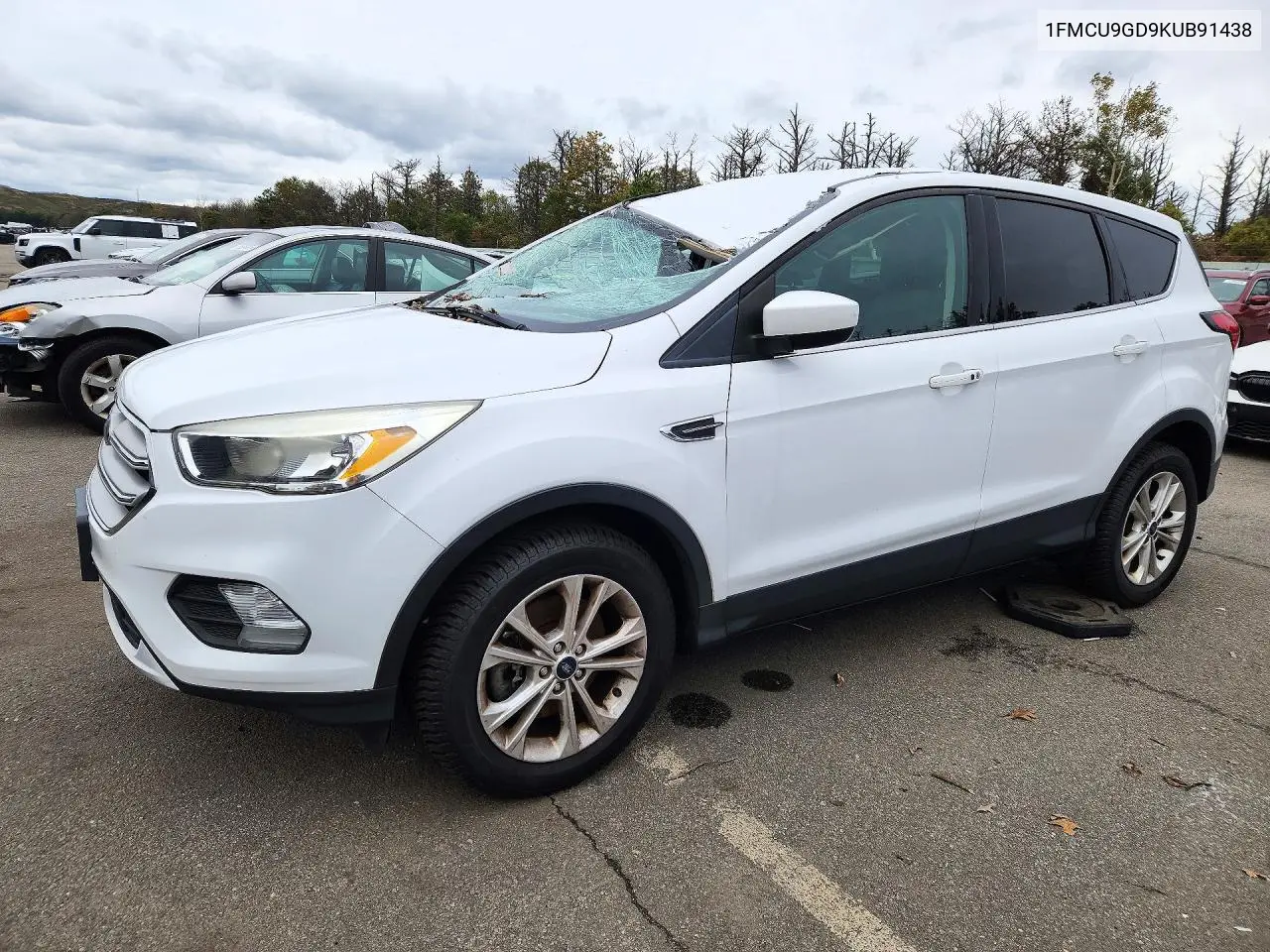 FORD ESCAPE 2019, VIN 1FMCU9GD9KUB91438