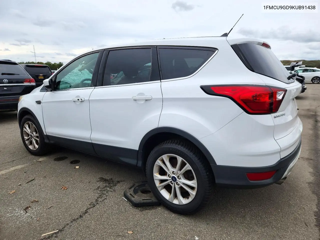 2019 FORD ESCAPE VIN 1FMCU9GD9KUB91438 — фото 2