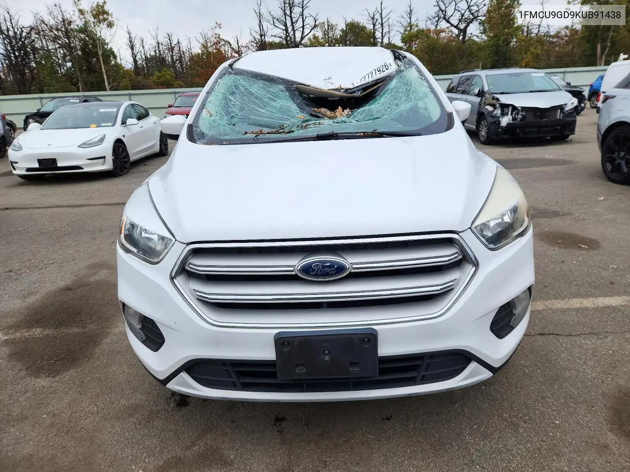 2019 FORD ESCAPE VIN 1FMCU9GD9KUB91438 — фото 5