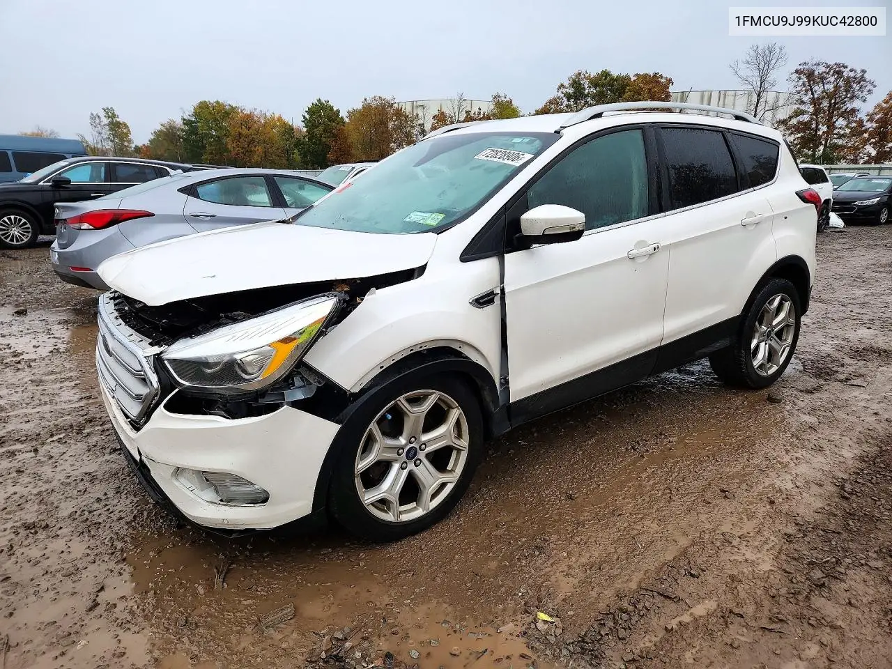 FORD ESCAPE 2019, VIN 1FMCU9J99KUC42800