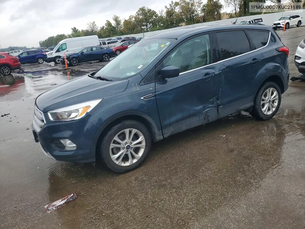 FORD ESCAPE 2019, VIN 1FMCU0GD7KUC21189