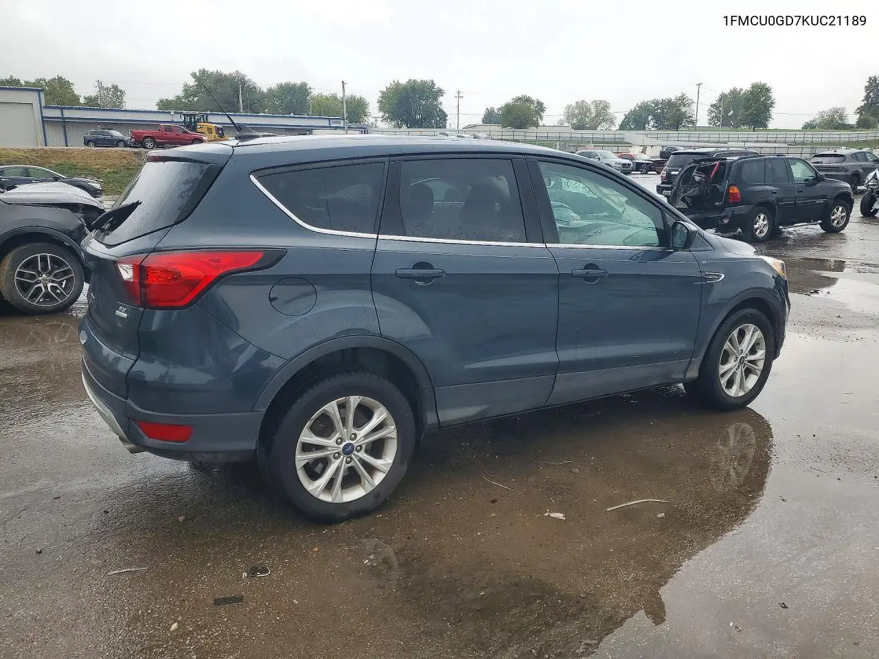 2019 FORD ESCAPE VIN 1FMCU0GD7KUC21189 — фото 3