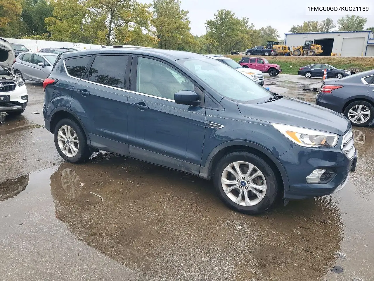 2019 FORD ESCAPE VIN 1FMCU0GD7KUC21189 — фото 4
