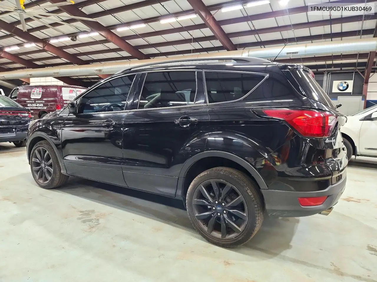 2019 FORD ESCAPE VIN 1FMCU9GD1KUB30469 — фото 2
