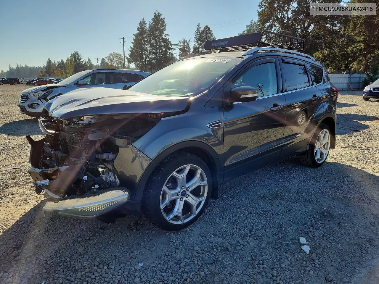 FORD ESCAPE 2019, VIN 1FMCU9J95KUA42416