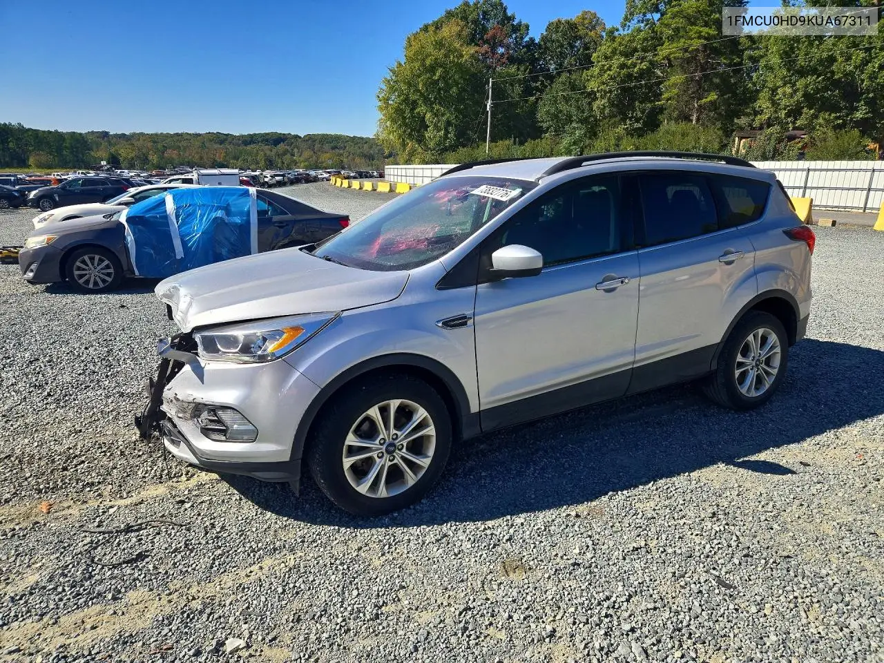 FORD ESCAPE 2019, VIN 1FMCU0HD9KUA67311