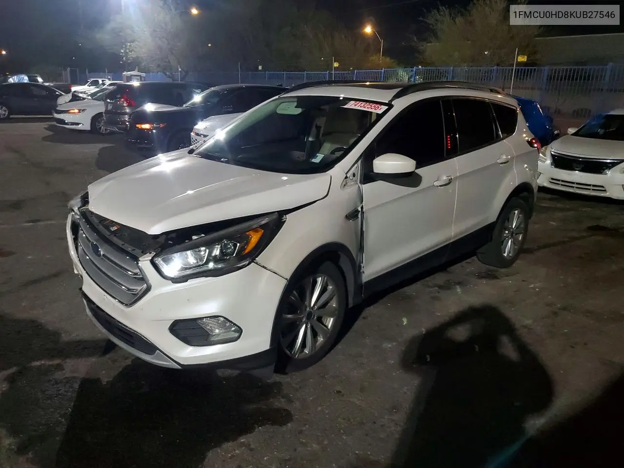 FORD ESCAPE 2019, VIN 1FMCU0HD8KUB27546