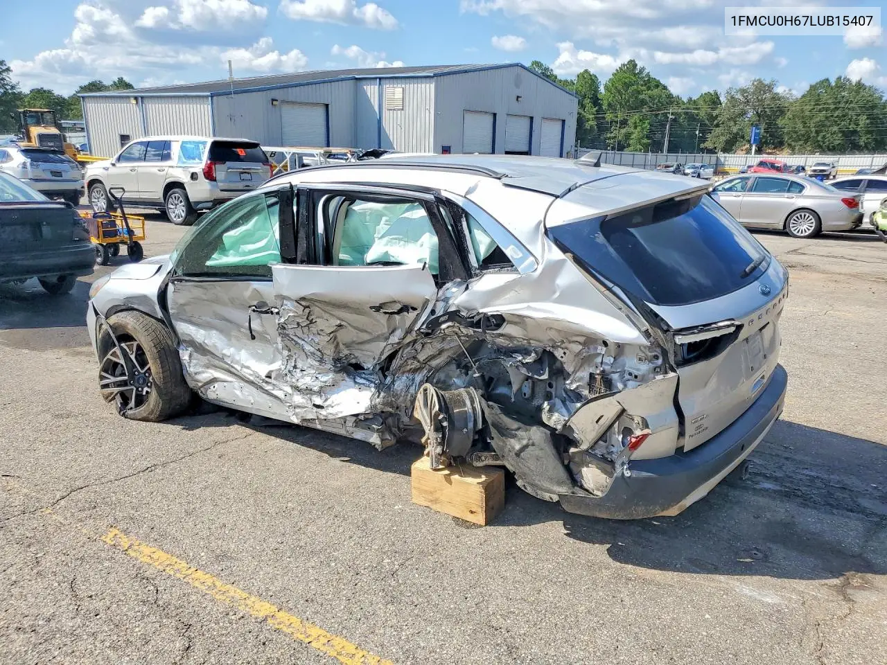 2020 FORD ESCAPE VIN 1FMCU0H67LUB15407 — фото 2