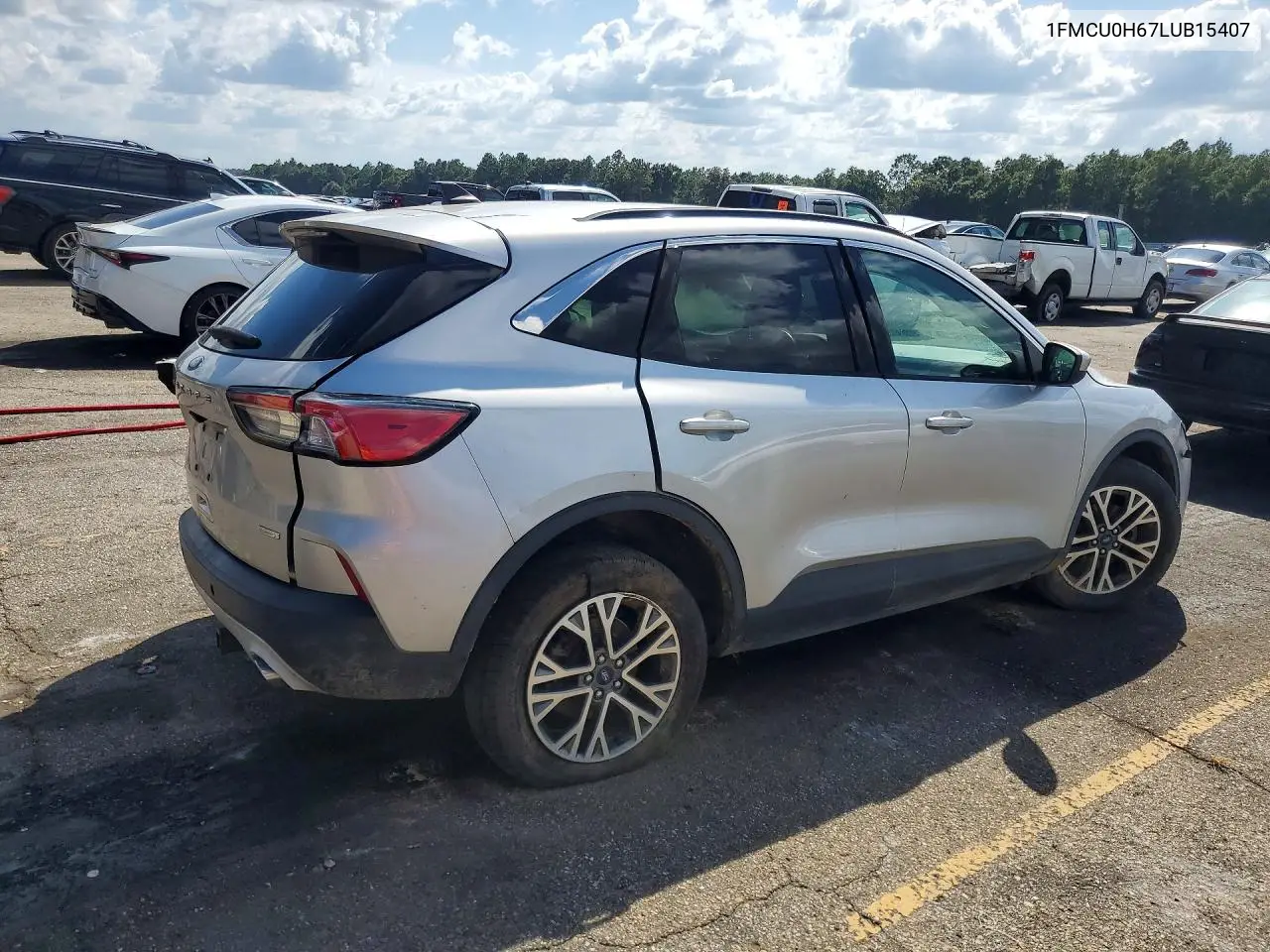 2020 FORD ESCAPE VIN 1FMCU0H67LUB15407 — фото 3