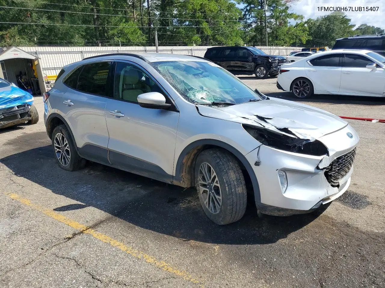 2020 FORD ESCAPE VIN 1FMCU0H67LUB15407 — фото 4