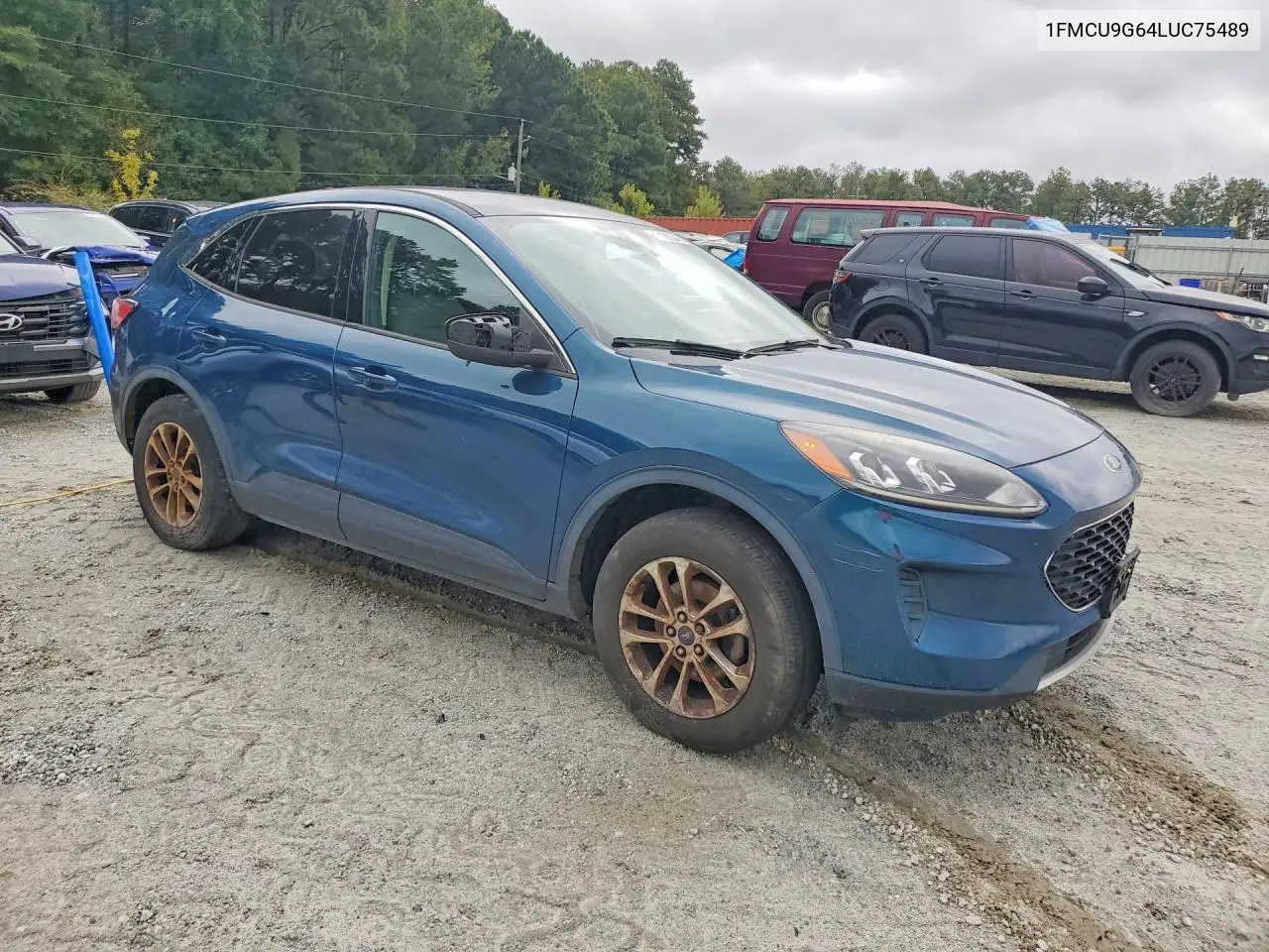 2020 FORD ESCAPE VIN 1FMCU9G64LUC75489 — фото 4
