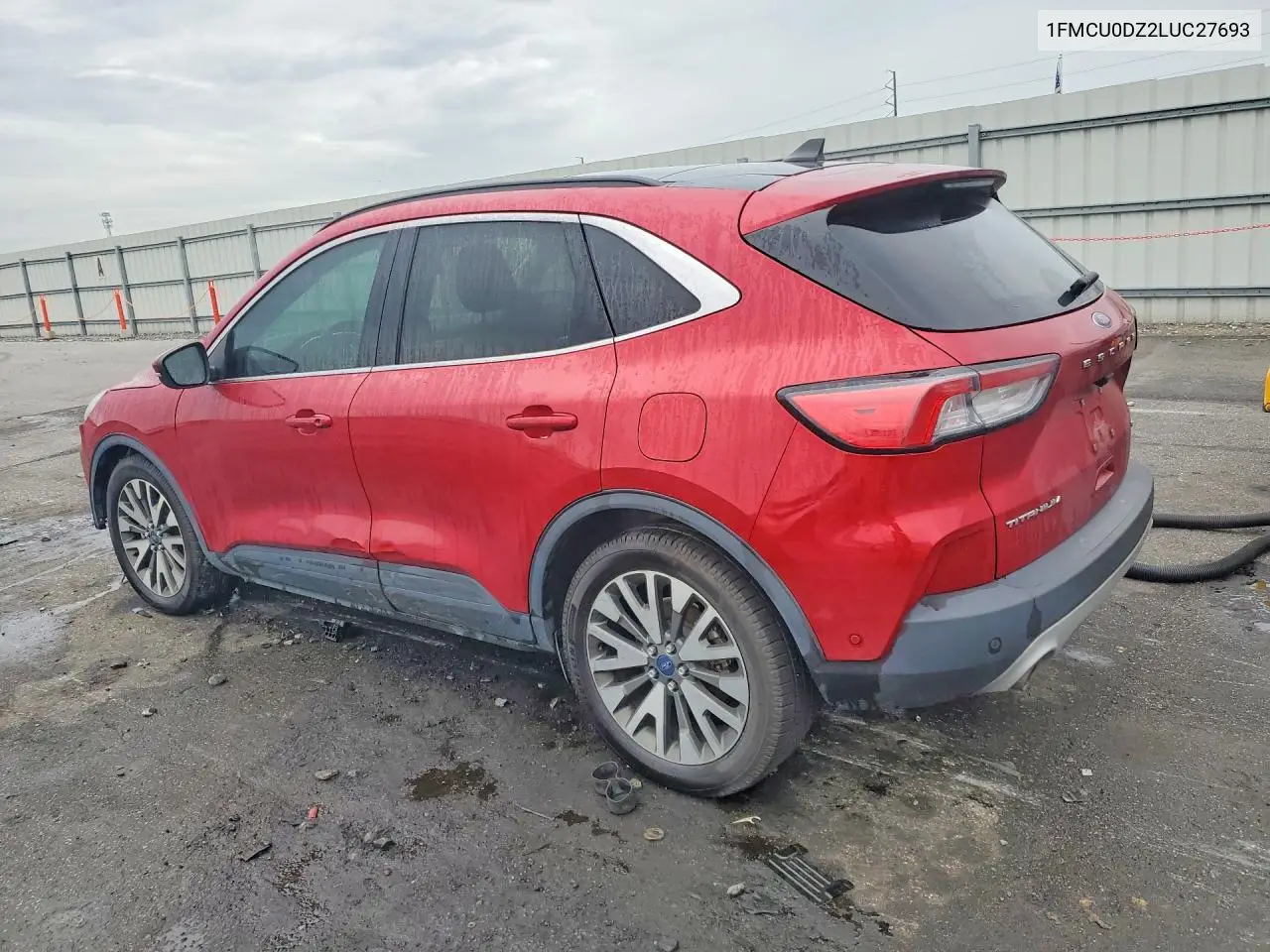 2020 FORD ESCAPE VIN 1FMCU0DZ2LUC27693 — фото 2