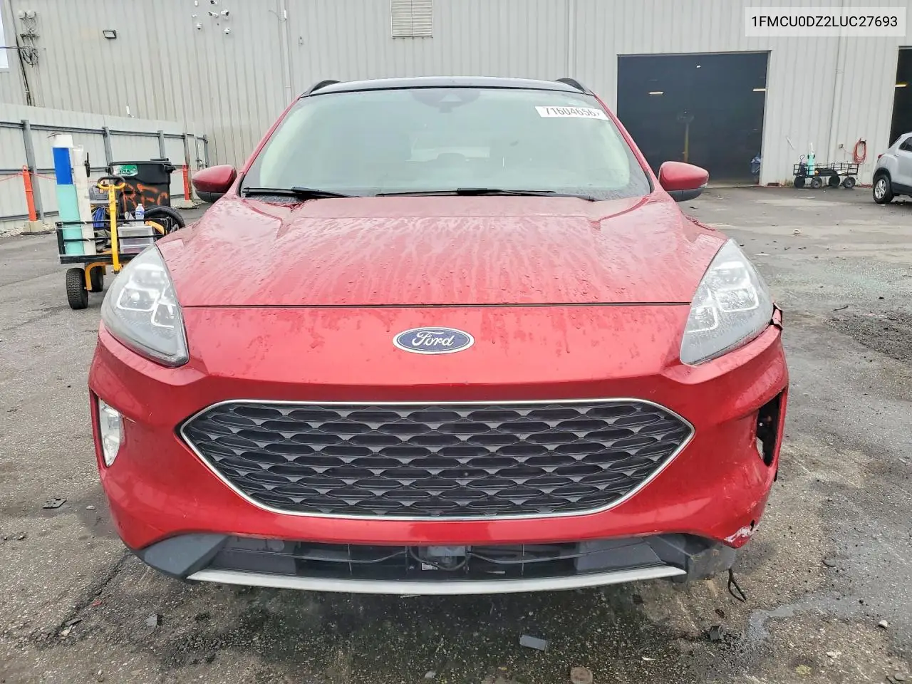 2020 FORD ESCAPE VIN 1FMCU0DZ2LUC27693 — фото 5