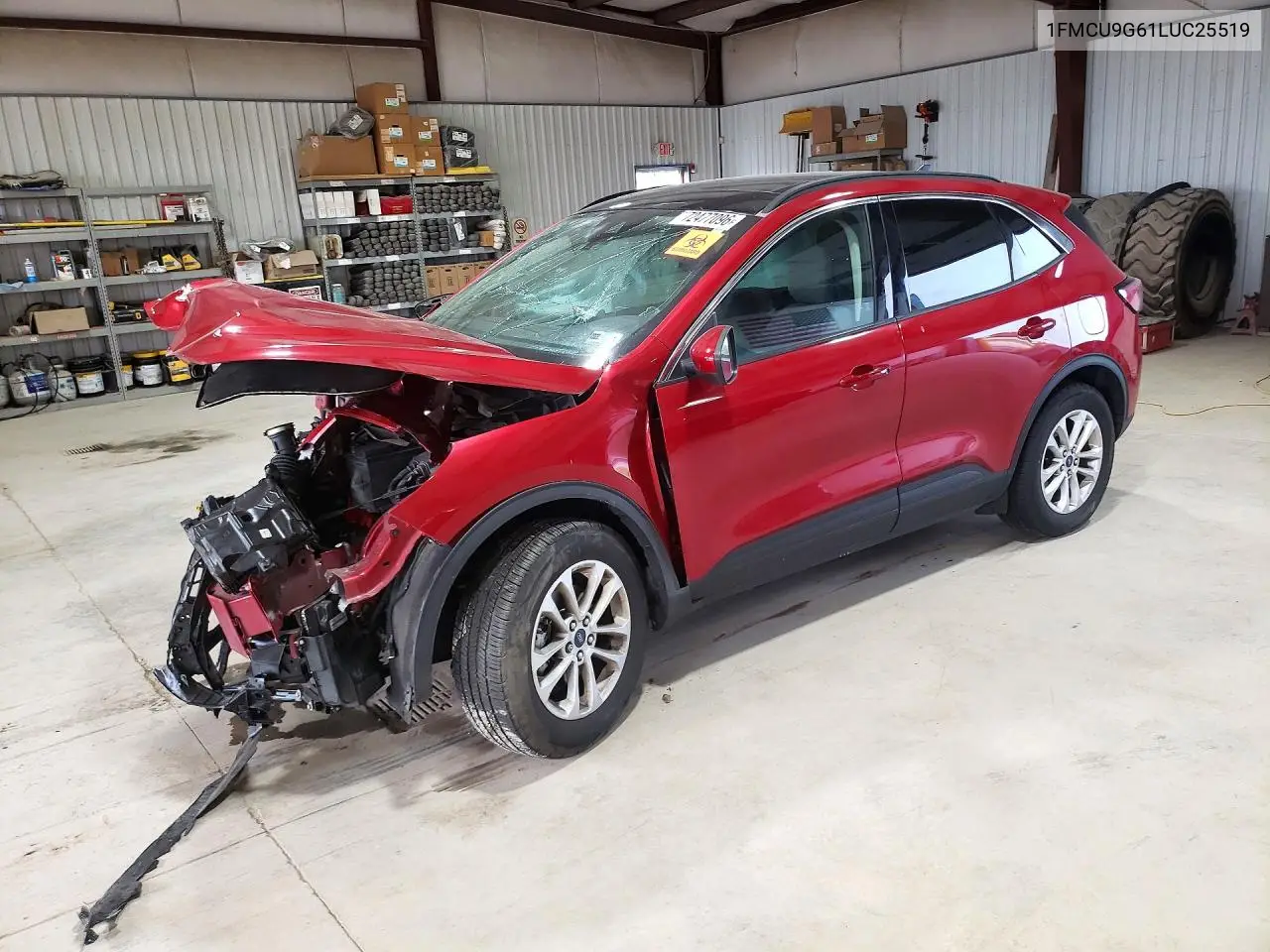 FORD ESCAPE 2020, VIN 1FMCU9G61LUC25519