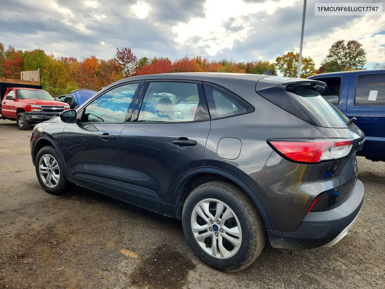 2020 FORD ESCAPE VIN 1FMCU9F65LUC17747 — фото 2