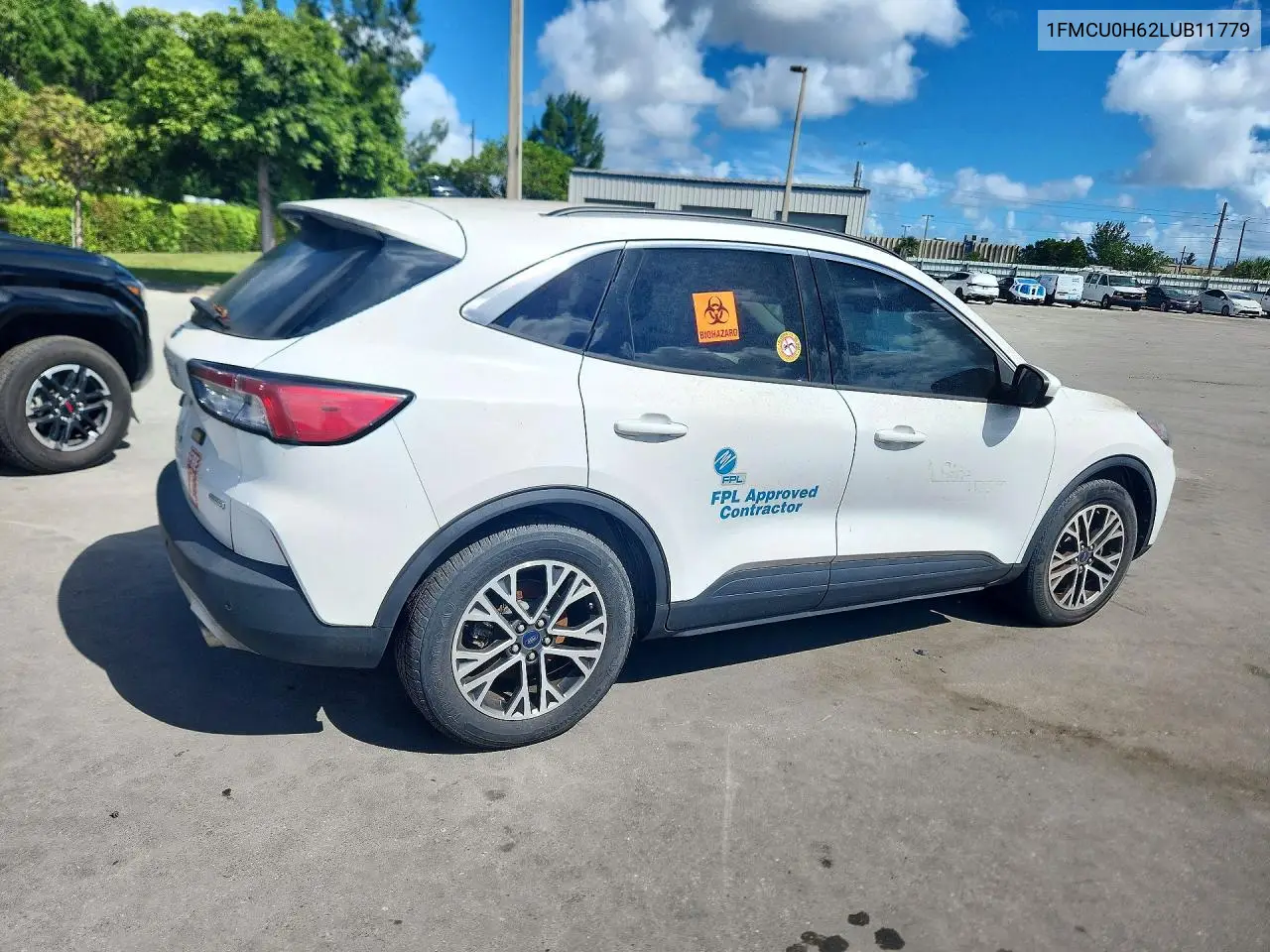 2020 FORD ESCAPE VIN 1FMCU0H62LUB11779 — фото 3