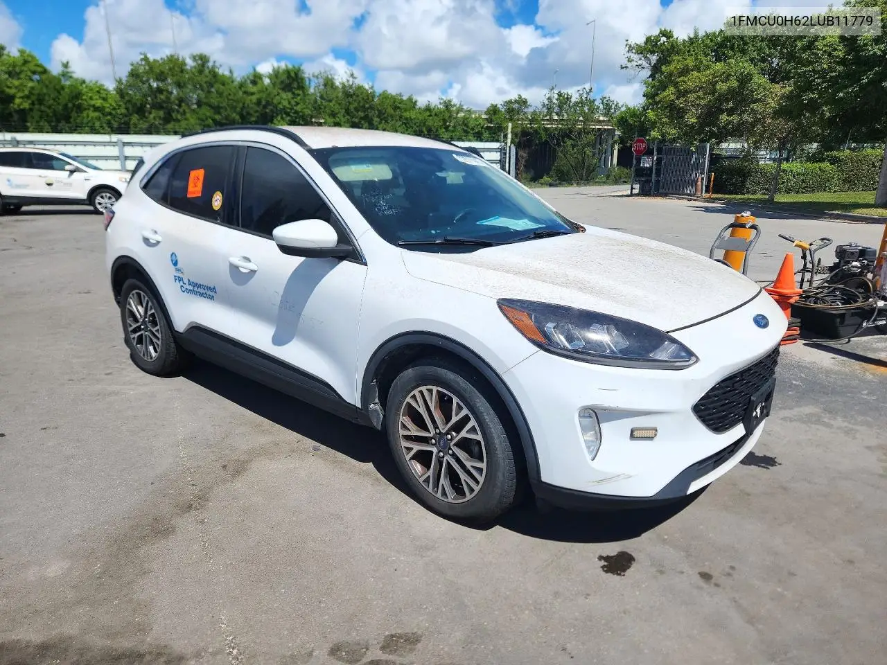 2020 FORD ESCAPE VIN 1FMCU0H62LUB11779 — фото 4