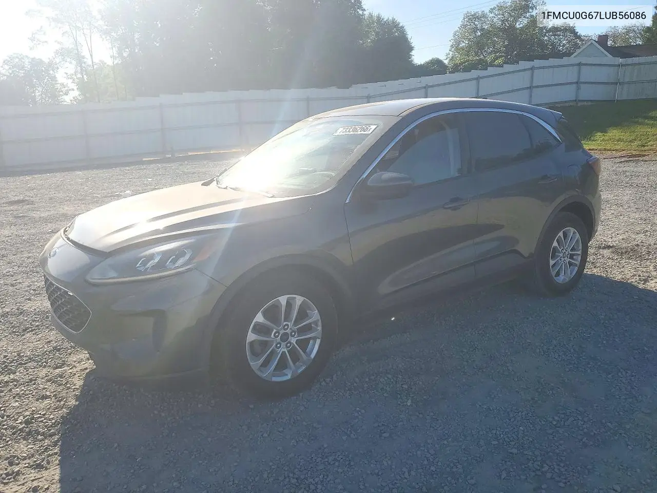 FORD ESCAPE 2020, VIN 1FMCU0G67LUB56086