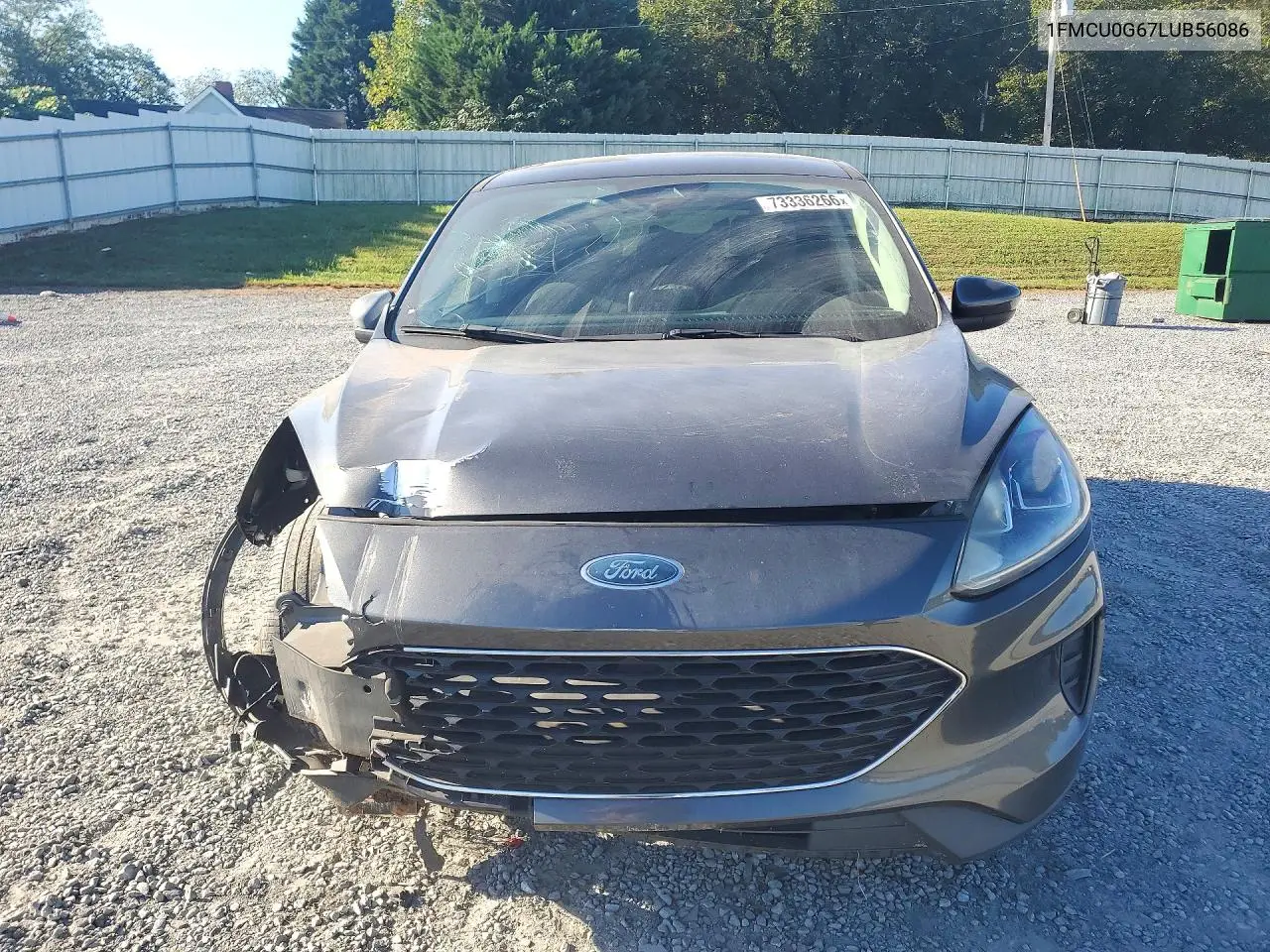 2020 FORD ESCAPE VIN 1FMCU0G67LUB56086 — фото 5
