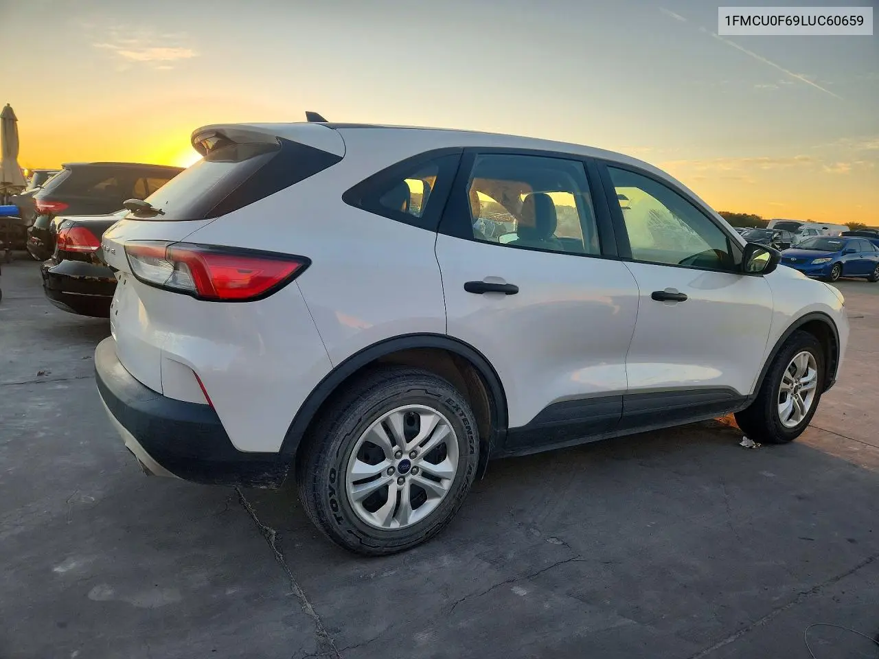 2020 FORD ESCAPE VIN 1FMCU0F69LUC60659 — фото 3