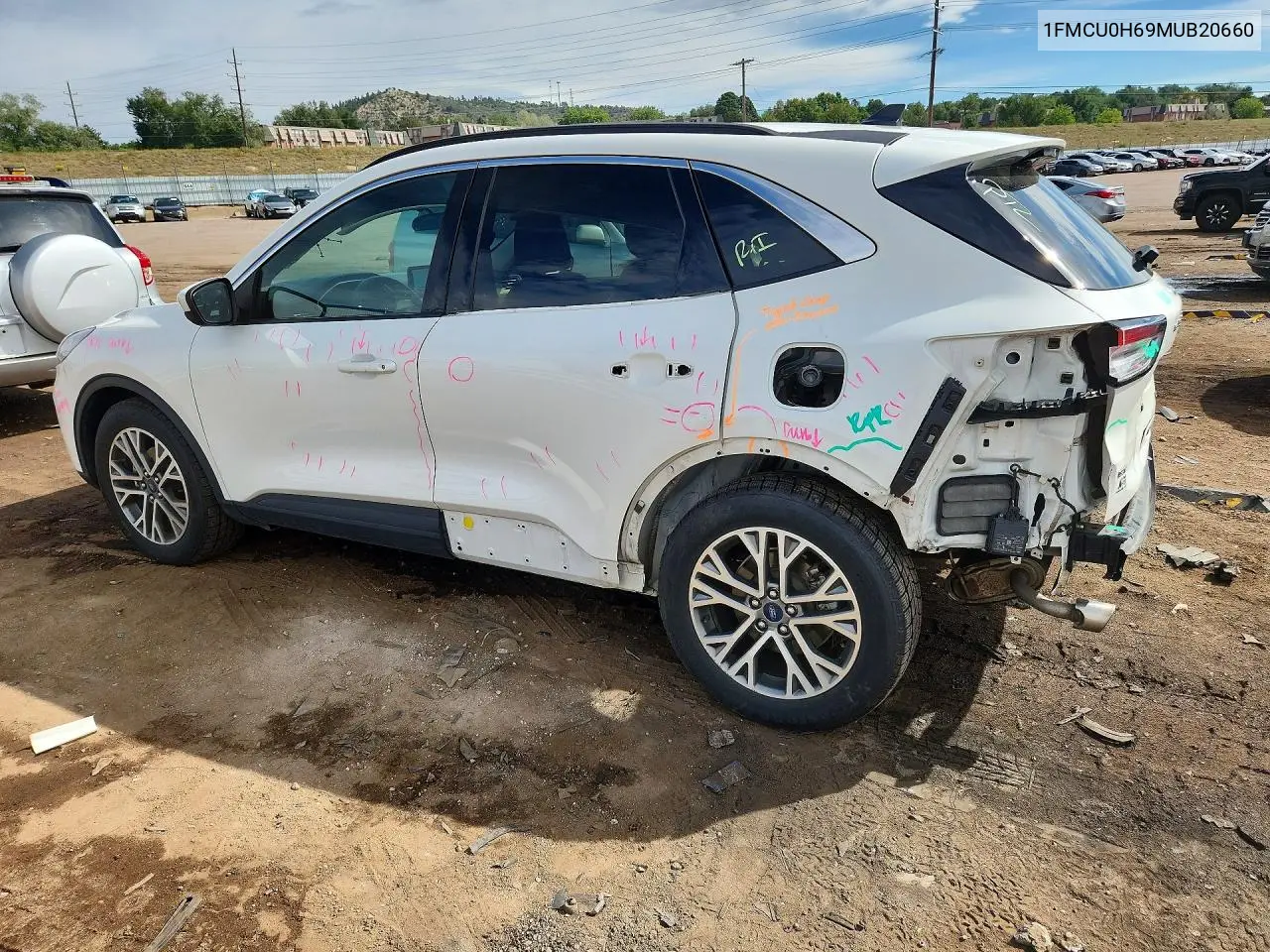 2021 FORD ESCAPE VIN 1FMCU0H69MUB20660 — фото 2