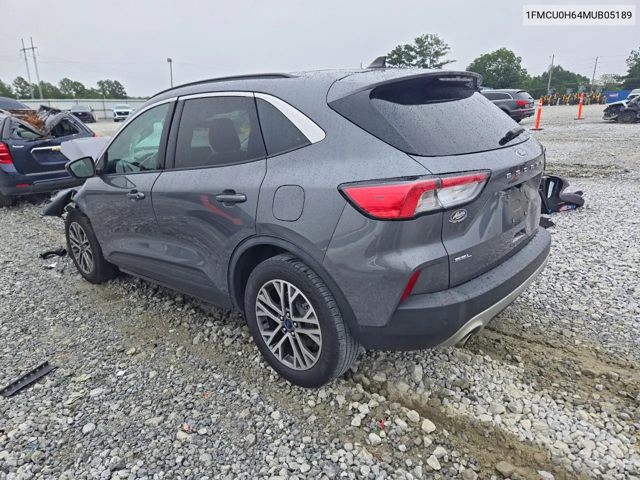 2021 FORD ESCAPE VIN 1FMCU0H64MUB05189 — фото 2