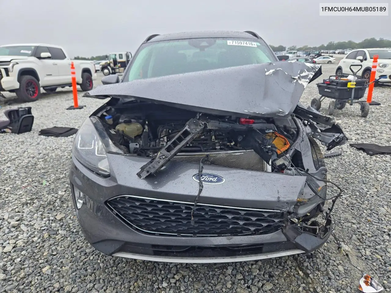 2021 FORD ESCAPE VIN 1FMCU0H64MUB05189 — фото 5